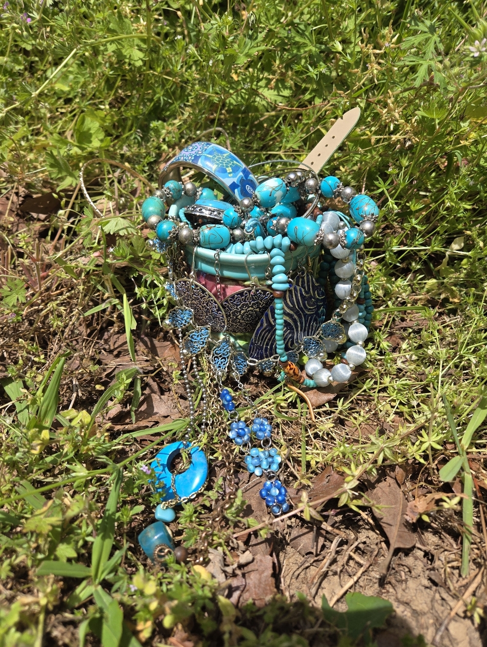 Western Themed Jewerly Jar Indie Bono Hippie Fairy
